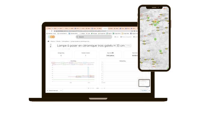 Dashboard app retail shake Dashboard app retail shake