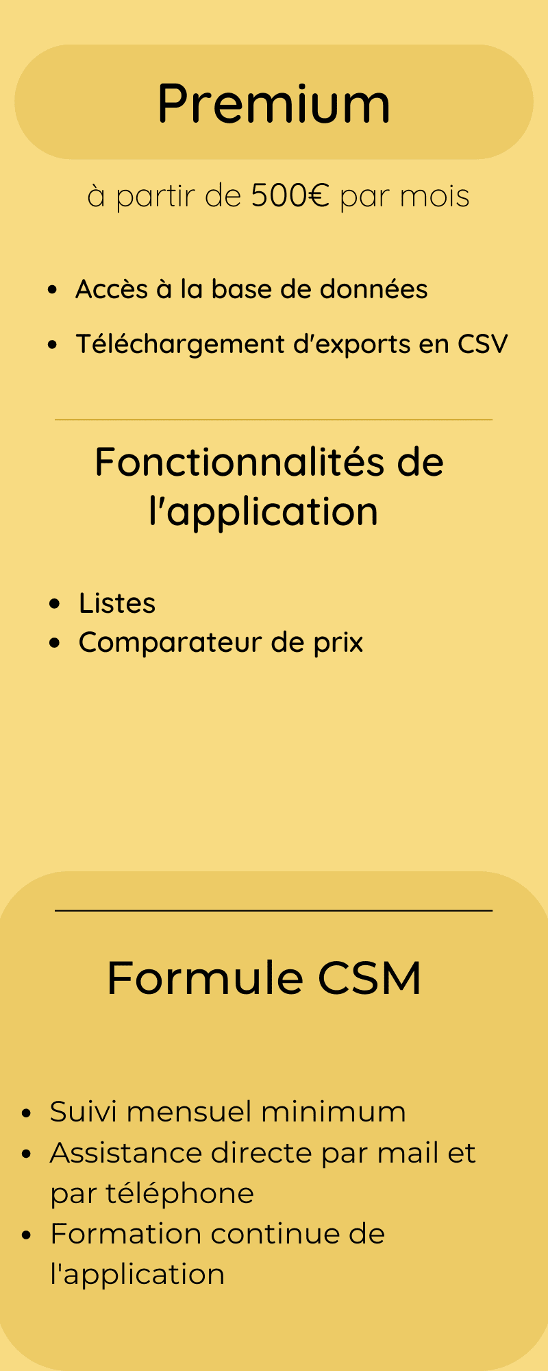 Formule premium