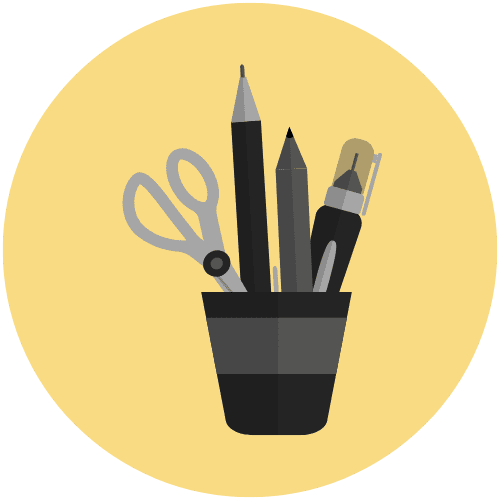 Fournitures de bureau