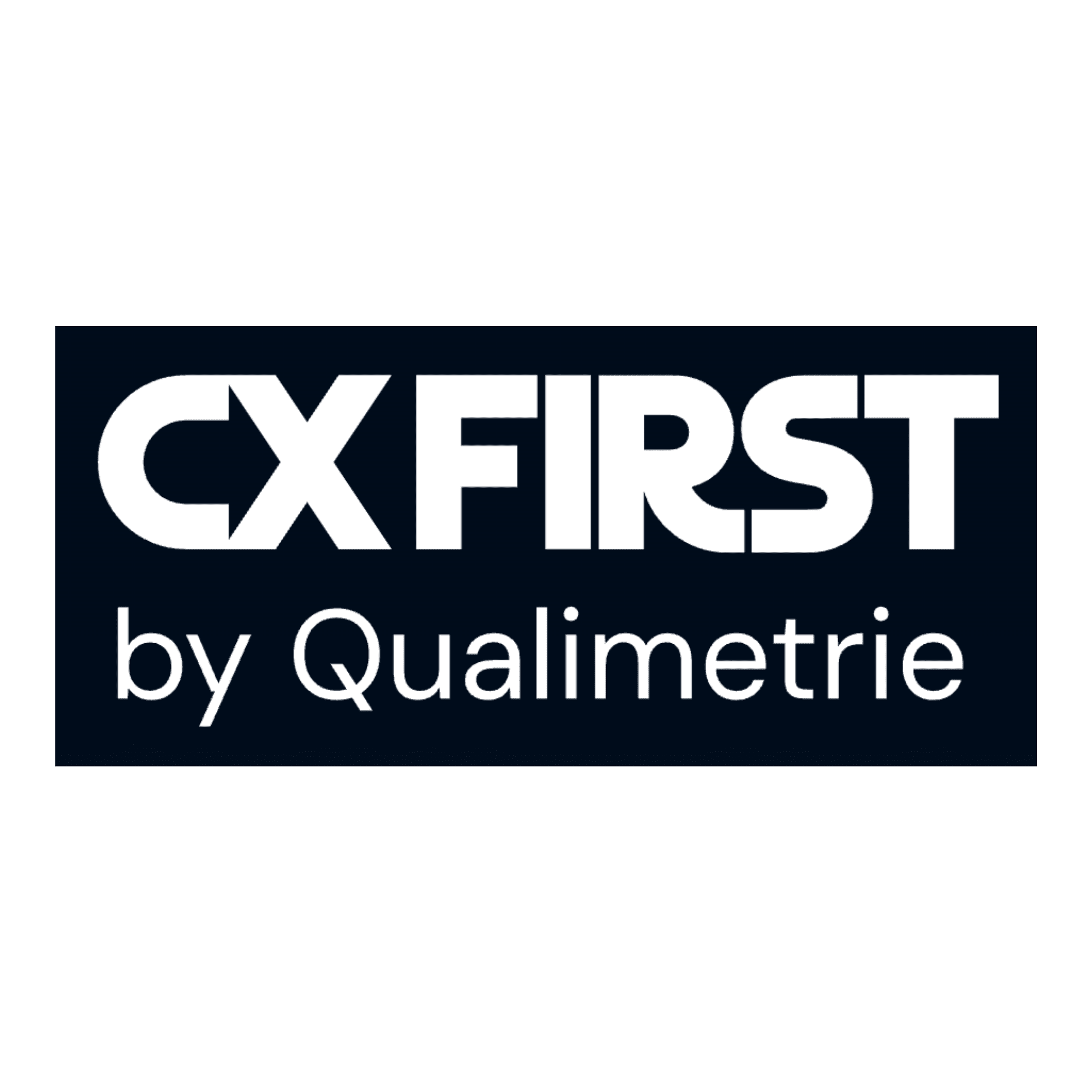 Logo CX First by Qualimetrie